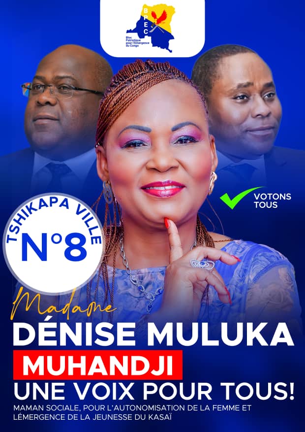 Kasaï Élections 2023 La Cour Constitutionnelle Confirme La Candidature De Denise Muluka Au 